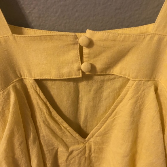 BP Nordstrom Yellow Tiered Dress - Picture 5 of 6